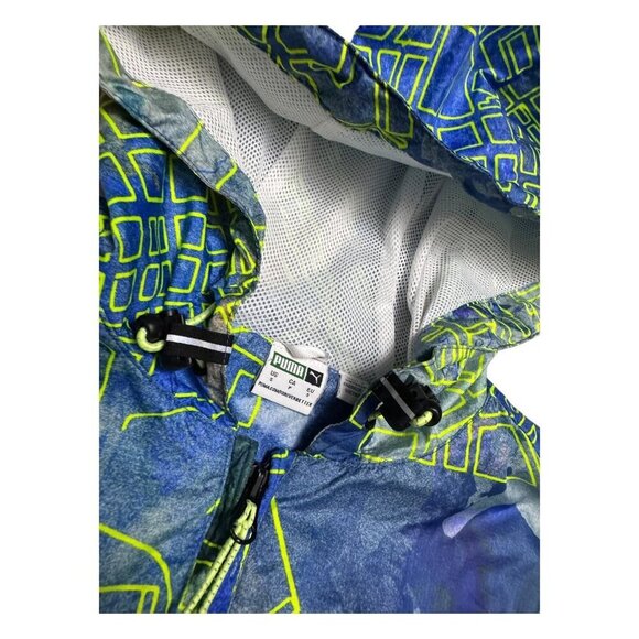 PUMA x CENTRAL SAINT MARTINS Day Zero Crop Running Workout Jacket Womens Small - Picture 4 of 11